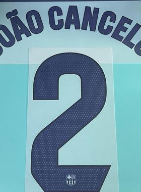 2023-24 巴塞隆納三客 原裝西甲印字 PERDI JOAO CANCELO DEJONG