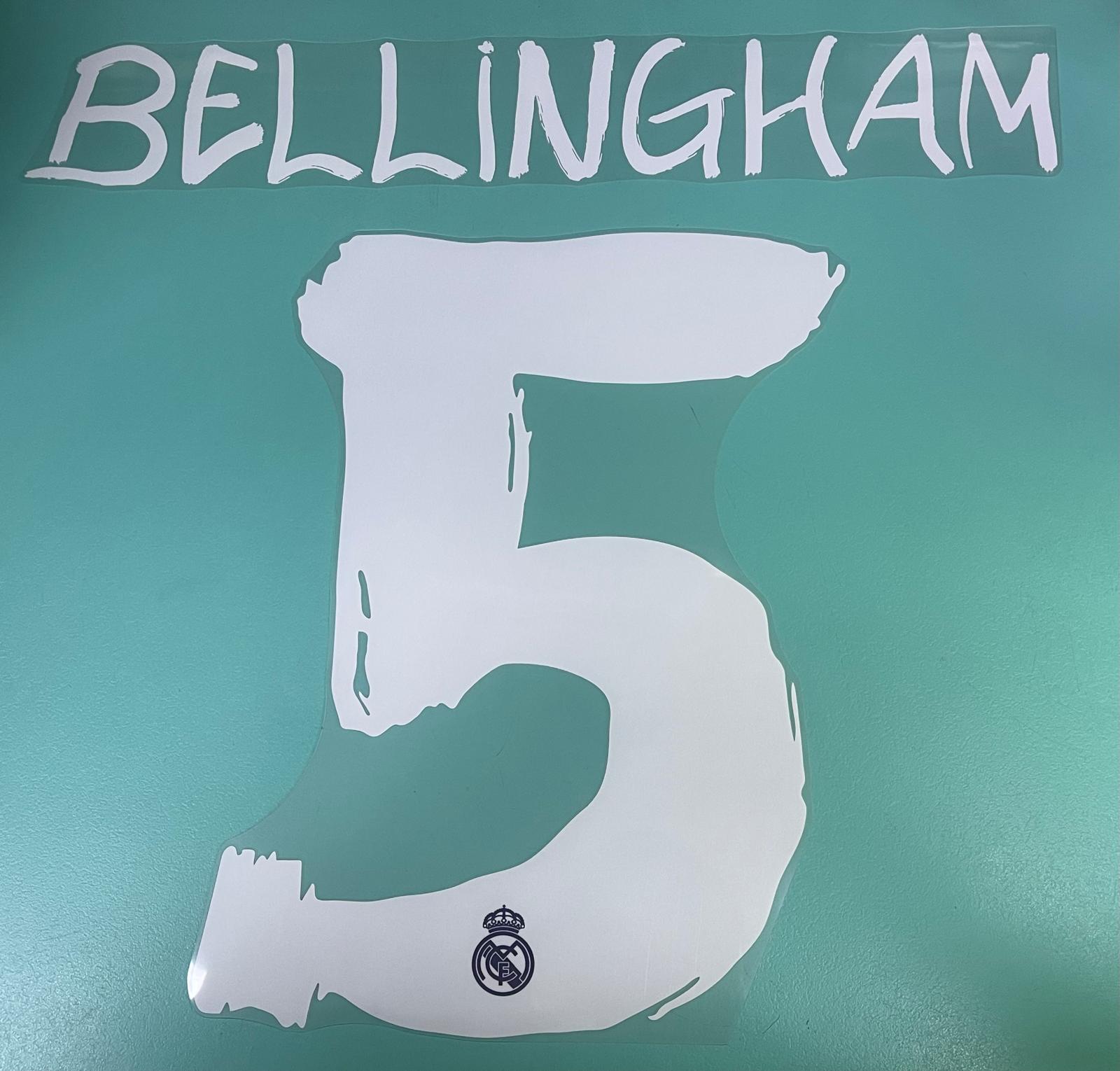 23-24 年度 皇馬 聯名特別版 紫色 原裝印字 BELLINGHAM MODRIC