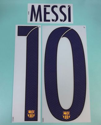 2015-16 年度 巴塞隆拿 客場 原裝印字 NEYMAR SUAREZ MASCHERANO