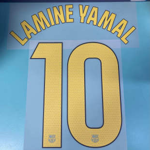 2025-26 巴塞隆納主場 原裝西甲印字 GAVI PERDI LAMINE YAMAL