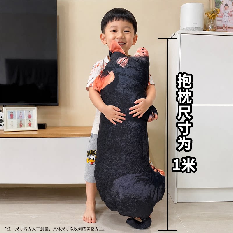 仿真小猪抱枕睡觉伴侣玩偶布娃娃毛绒/玩偶/公仔/布