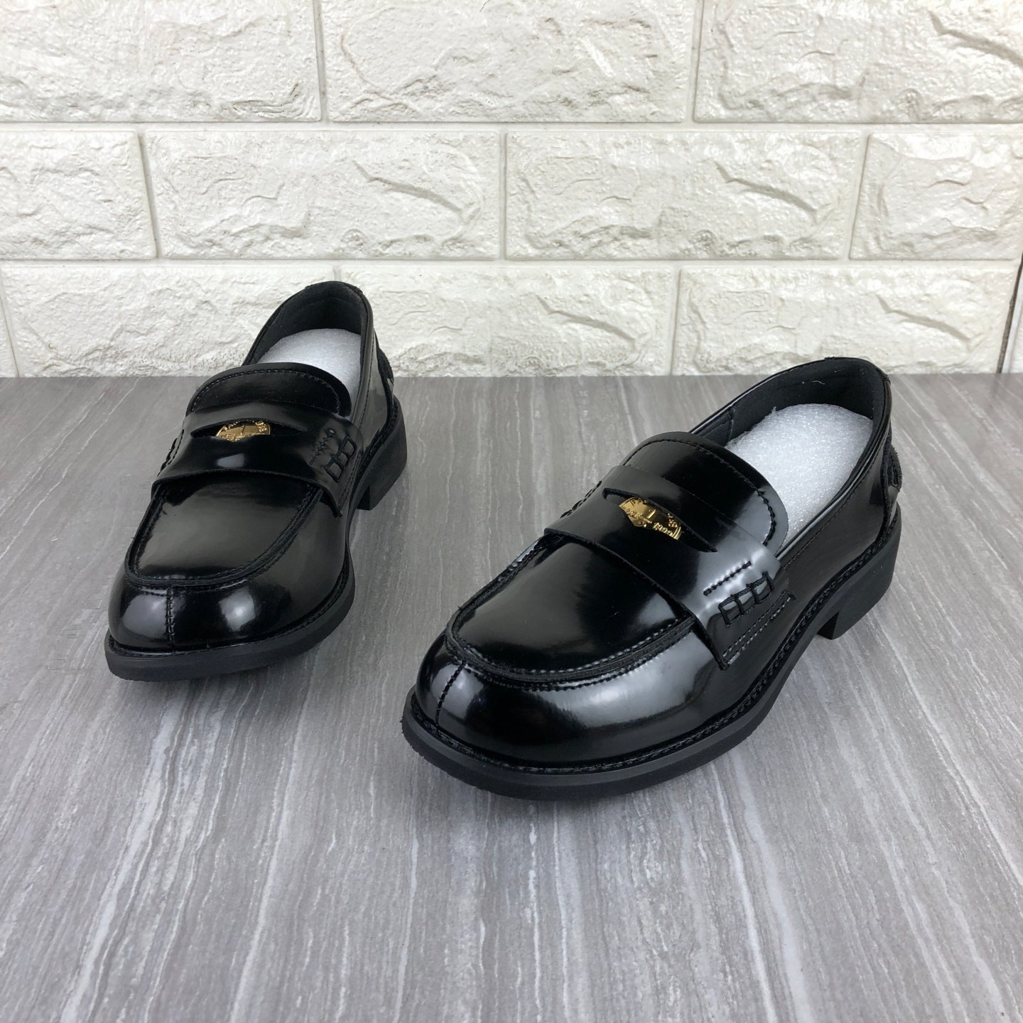 新款断码处理真皮女鞋学院风英伦小皮鞋低跟舒适套脚单鞋女乐福鞋,女鞋,深口单鞋,淘宝优惠券,粉丝福利购,淘宝优惠卷