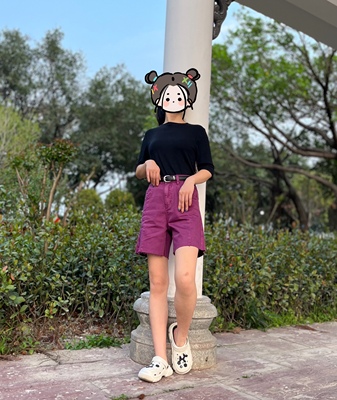 休闲宽松百搭夏季美式复古五分裤
