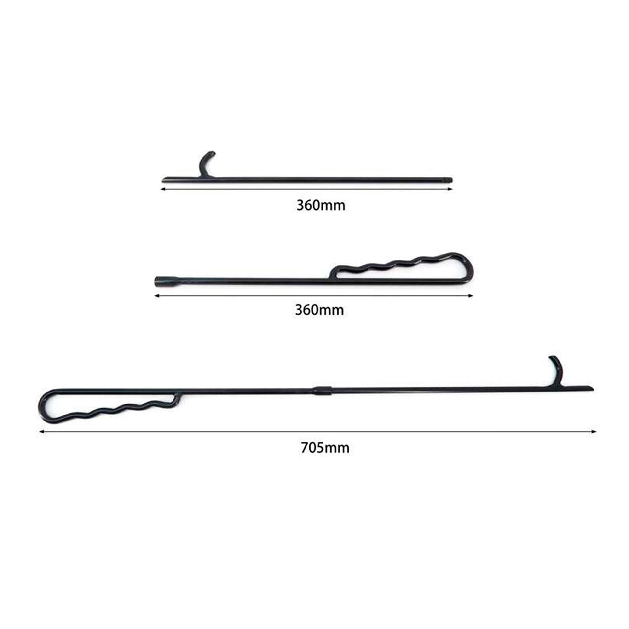 比格之火【拨火棍】篝火壁炉焚火台用烧火炉钩子拆卸铁质手柄露营