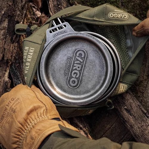 户外露营野餐雪拉碗小餐盘收纳包