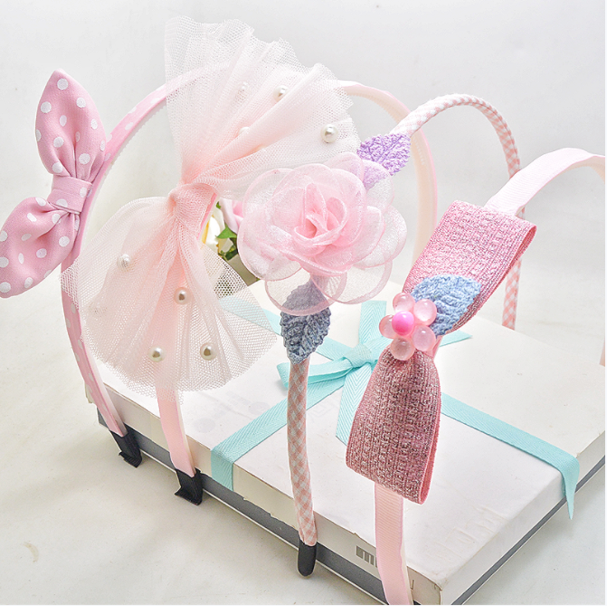 3-13公主女蝴蝶结公主发箍发卡