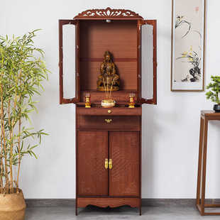 现代佛龛神龛立柜神台柜中式供桌财神爷家用摆放柜供奉台佛台香案