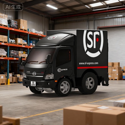TinyQ подлинный грузовик SF Express 1:64, модель автомобиля, имитация сплава, версия Q, автомобиль, яйцо, автомобиль, подарок
