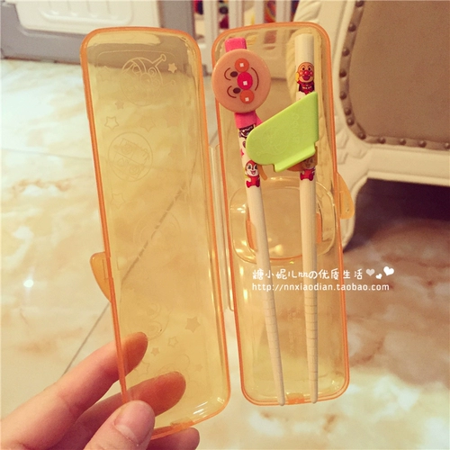 Японские палочки для еды, съёмная практика, коробка для хранения, Анпанман