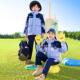 幼儿园园服儿童全套校服 冲锋衣三件套新款 小学生校服春秋款 套装