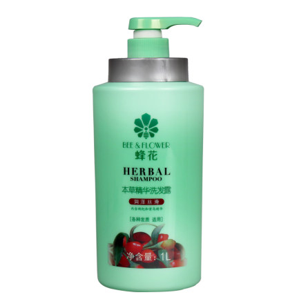 蜂花本草精华洗发露护发素1000ml 洗发水改善毛躁润发乳润泽丝滑