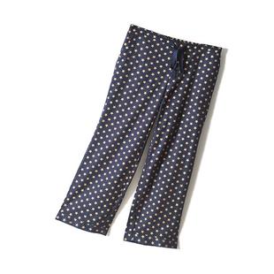 E11和前秀秋冬纯棉女装星星印花 休闲外穿上衣系绳长裤家居服