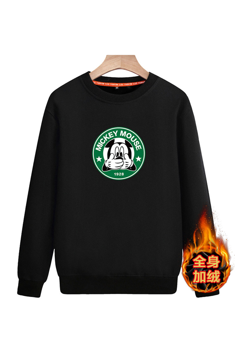 2020冬季圆领百搭休闲加绒班服青少年卫衣A163-5852-P50,男装卫衣,星座211-1
