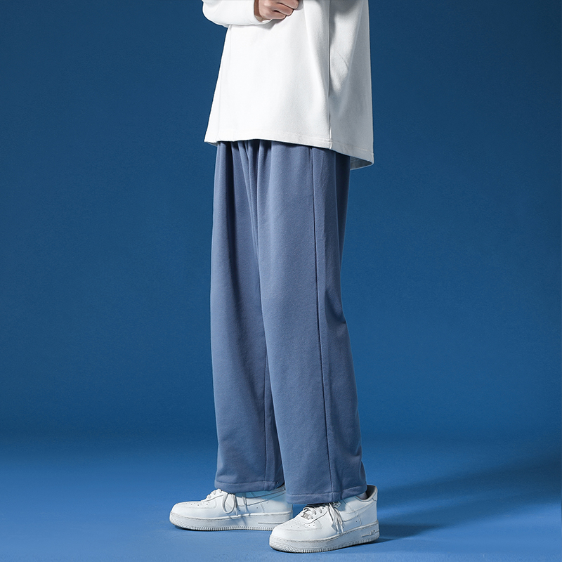 New loose fitting straight pants in spring