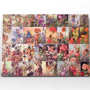 Kessing拼图「花仙子」-1000片（有分区分包）