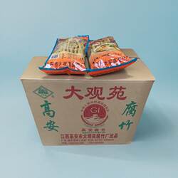江西高安特产 大观苑腐竹300克  久煮不糊 整箱30袋包装
