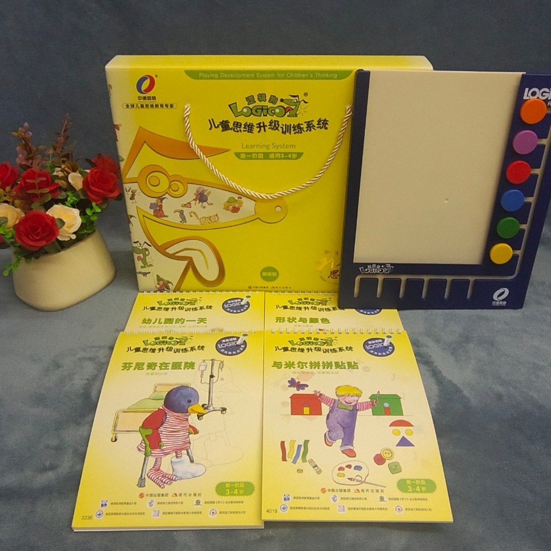 正品逻辑狗家庭教学3-11岁教材儿童早教思维训练玩具升级套装产品