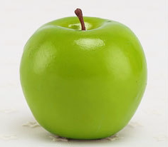 仿真水果模型青蛇果果蔬苹果食物摆件橱窗家居装饰拍摄道具