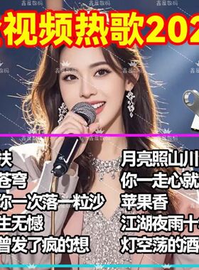 抖音热门歌曲视频车载音乐U盘带mv网红伤感无损高音质高清mp4优盘