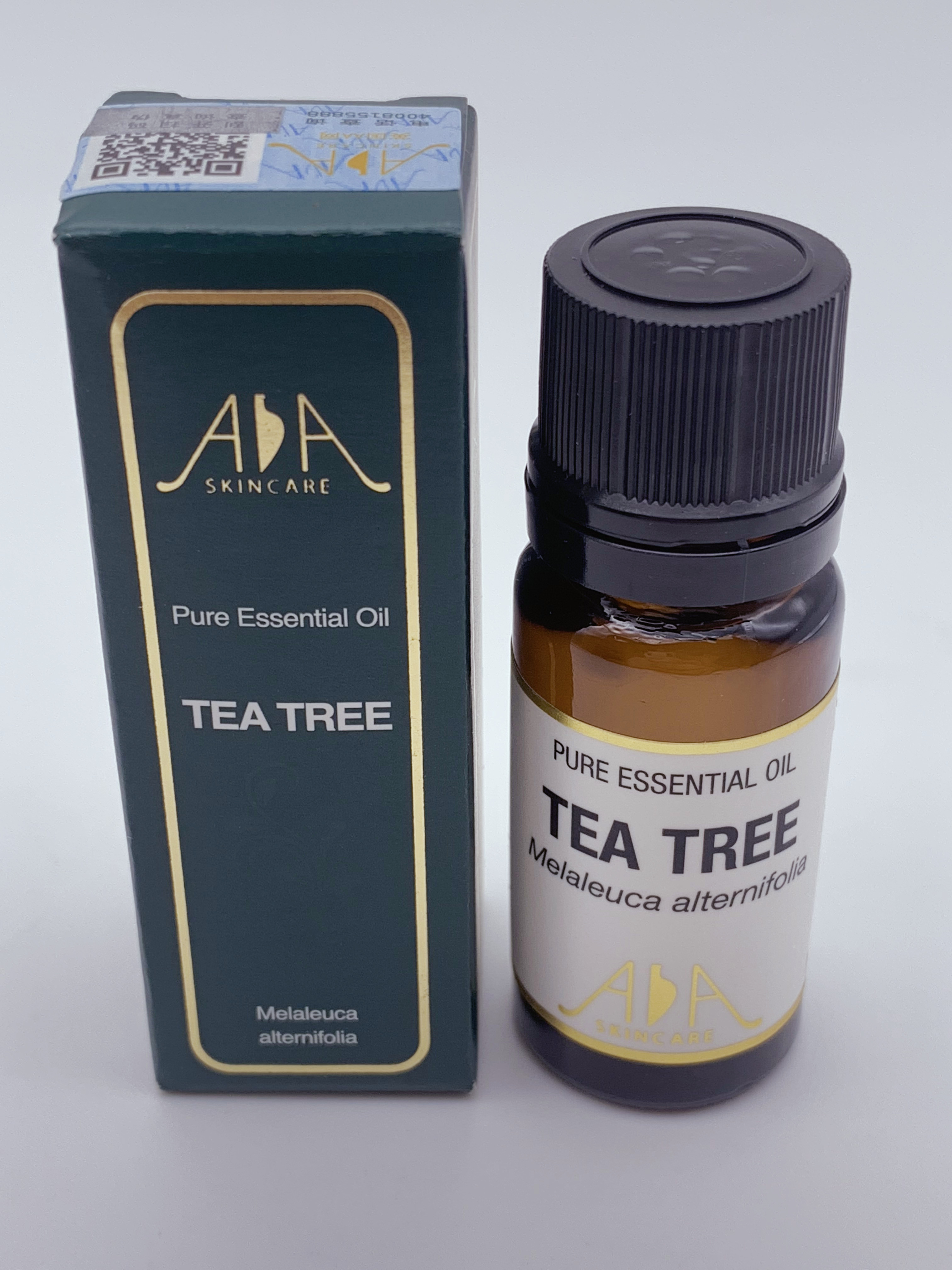 包邮正品 英国AA网 茶树单方纯精油10ml泡脚暖身驱寒舒缓调理痘印