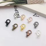 Ретро металлические аксессуары, ожерелье, браслет, 9 цветов, x12, 12мм