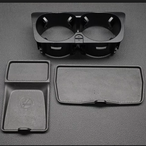 适用于奔驰C260L中控水杯架E300L GLC G500 V260 CLS饮料架框垫子