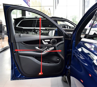 GLB GLA45 63门框密封条A35 E200 适用于新老奔驰GLC车门胶条C180