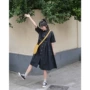 Zhong dog nhỏ tám quả lê tự chế - váy đen - 2019 mới tươi ngọt váy đen sinh viên - Sản phẩm HOT đầm dự tiệc sang trọng
