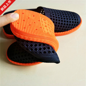 进口越南乳胶鞋男夏休闲男士洞洞凉鞋洞洞运动透气软底耐磨户外鞋