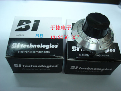 美国BOURNS 3590S-2-104L电位器配RB进口旋纽  BI品牌 可单购旋钮