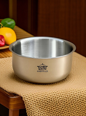 LL食品级18/10料理碗不锈钢碗家用大人碗加厚吃饭碗汤碗防摔碗304