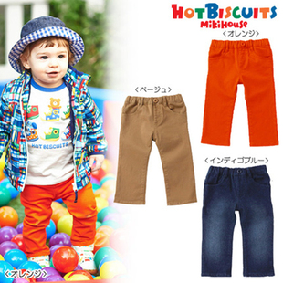 特价 3254 代购 直筒可调节HB73 671 mikihouse儿童休闲长裤 国现绝版