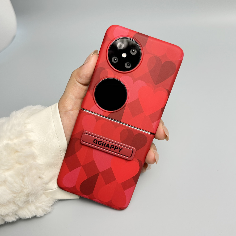 红色支架华为Pocket2手机壳