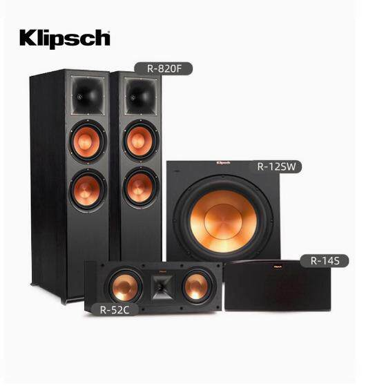 klipsch/杰士R-820F家庭影院5.1声道组合音响高保真客厅音箱黑色