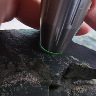 15斤重大块新疆塔青黑羊脂玉黑青玉特黑和田玉山料大玉原料手镯料