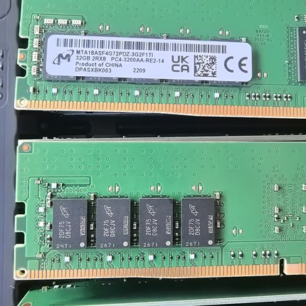 镁光全新DDR4 32G 2RX8 3200 REG 服务器内存MTA18ASF4G72PDZ-3G2