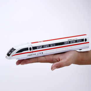 仿真和谐号动车模型合金高铁火车磁悬浮列车真人语音儿童男孩玩具