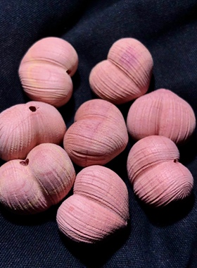 1A628 血柏拉丝屁桃通孔配件爱心19/16mmdiy手链佛珠串串珠配饰