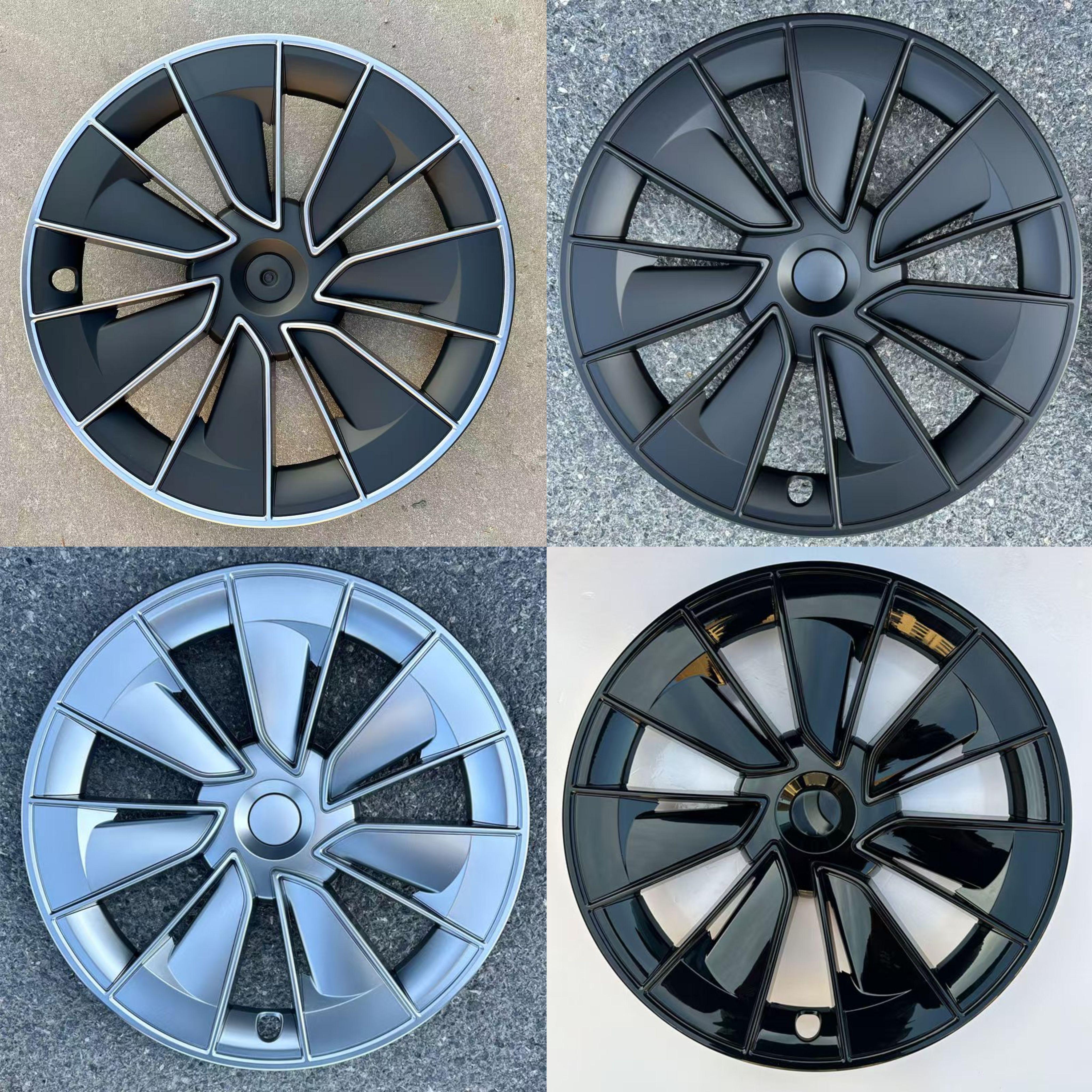 modelY轮毂盖轮毂装饰盖改装轮壳