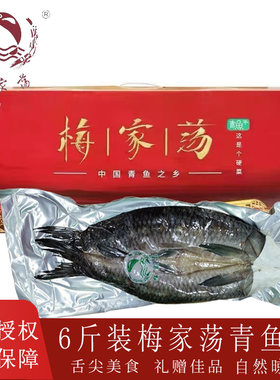梅家荡老式螺蛳青鱼干腊螺丝咸青鱼干风干咸鱼干干货6斤整条礼盒