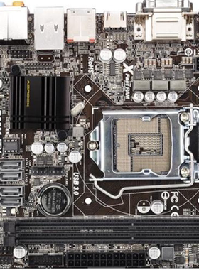 爆新 1150针ASROCK/华擎科技 B85M-ITX主板 B85 VGA DDR3 17x17cm