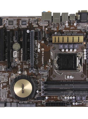 爆新 1150针Asus/华硕 Z97-A主板 Z97 VGA DVI HDMI DP M.2 DDR3