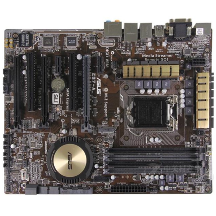 爆新 1150针Asus/华硕 Z97-A主板 Z97 VGA DVI HDMI DP M.2 DDR3