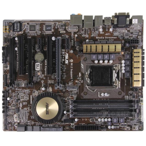 爆新 1150针Asus/华硕 Z97-A主板 Z97 VGA DVI HDMI DP M.2 DDR3
