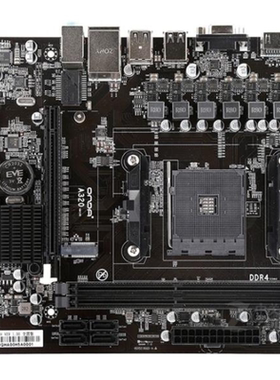 爆新 昂达ONDA A320V全固版集成主板 A320 AM4 VGA HDMI M.2 DDR4