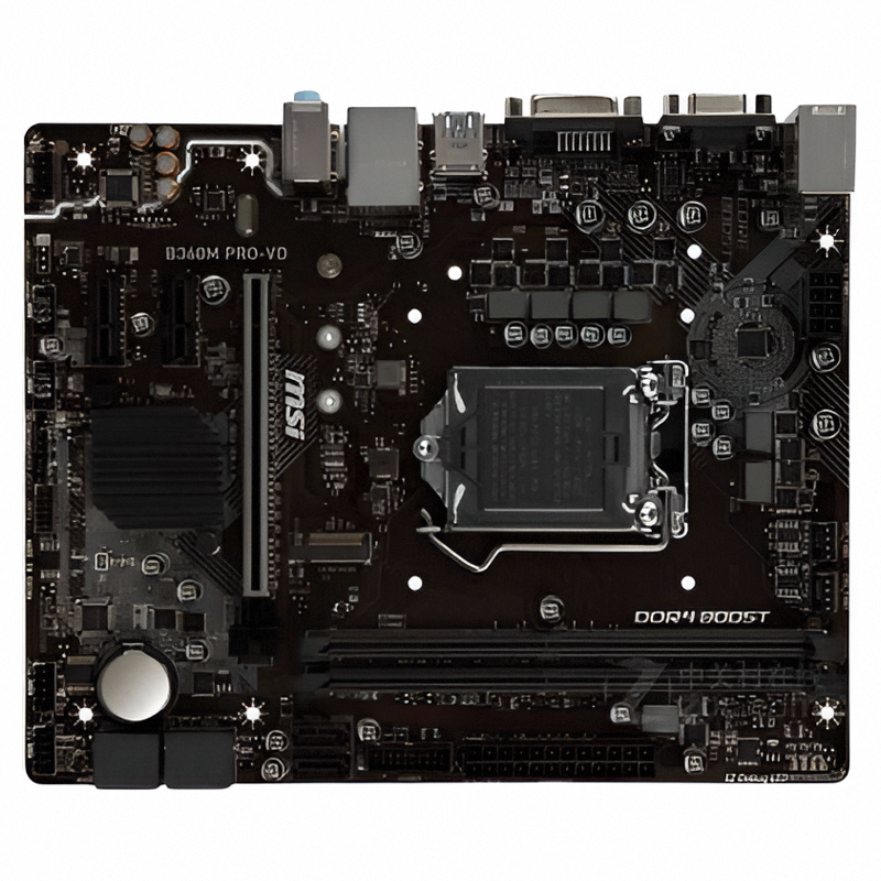 爆新 1151针MSI/微星B360M PRO-VD主板 B360 VGA DVI M.2 DDR4