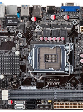 爆新 1150针铭瑄MS-H81IL全固版主板 H81 VGA HDMI DDR3 17x17cm