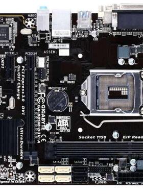 爆新 1150针Gigabyte/技嘉 B85M-D3V-A集成主板 B85 VGA DVI DDR3