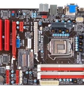 爆新 1155针biostar/映泰 TZ77B集成主板 Z77 USB3 DDR3 秒B75