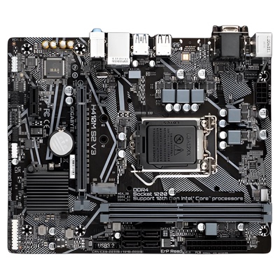 爆新 1200针技嘉H410M S2 V3主板 H410 VGA M.2 USB3 DDR4
